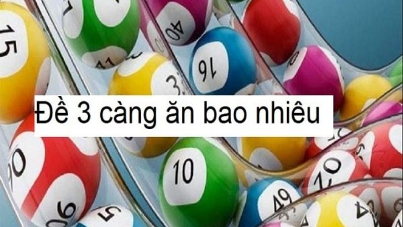 Đề 3 càng ăn bao nhiêu?