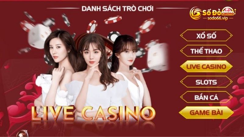 Trò chơi đổi thưởng Sodo casino live